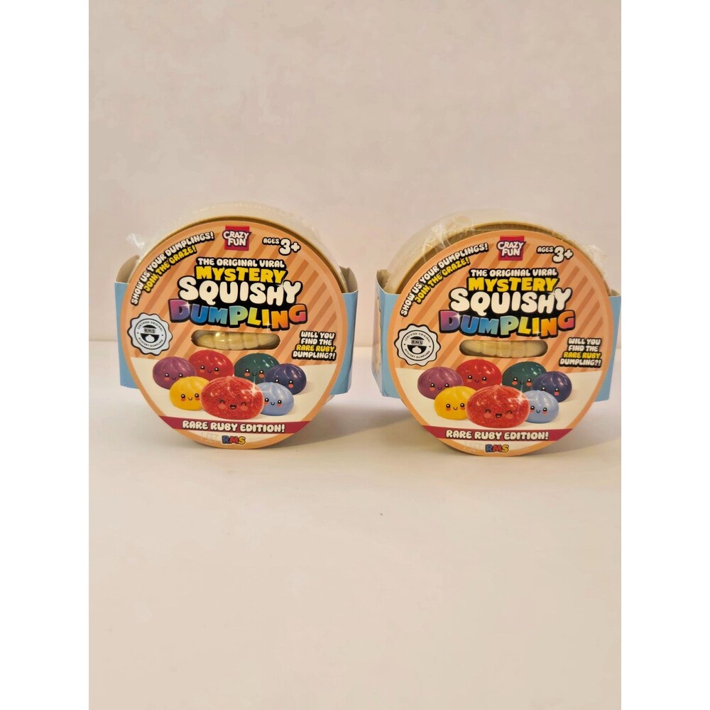 Authentic RMS Crazy Fun Mystery Squishy Dumpling - Rare Ruby Edition